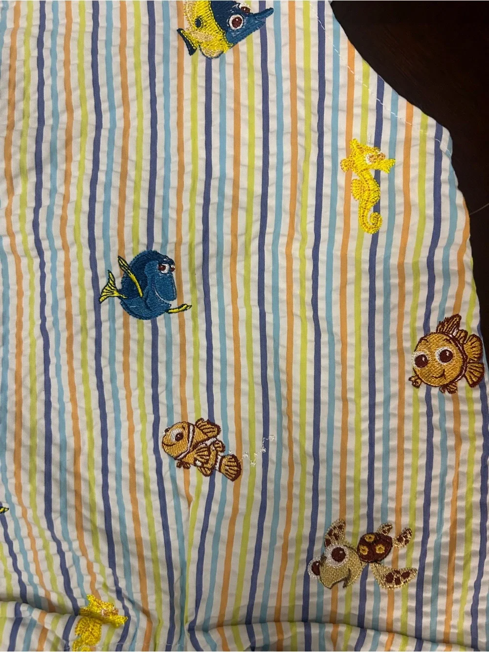NWT Pixar BoxLunch Finding Nemo Baby Bubble Romper 9M Embroidered Disney - Picture 4 of 7